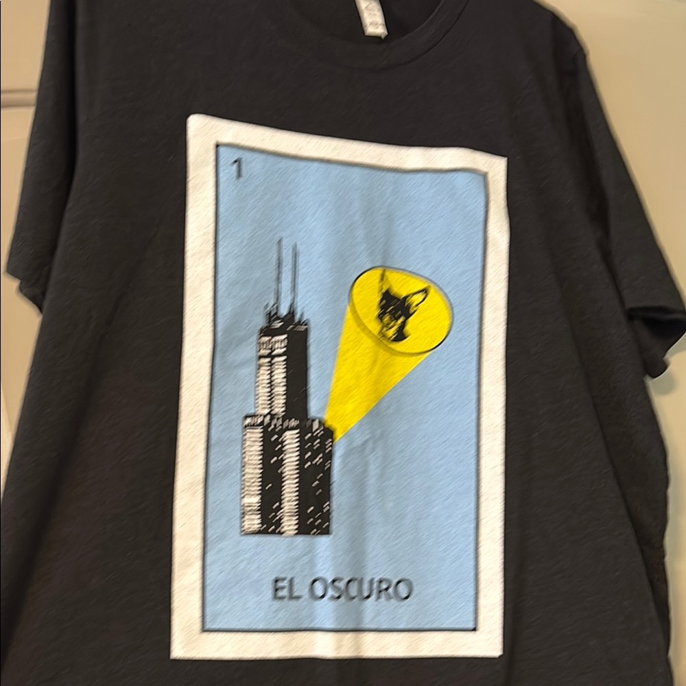 Bella Canvas Black Tee with Graphic Print